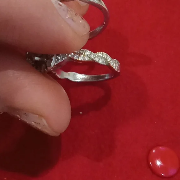 14k gold wedding engagement diamond ring set neil lane - Picture 6 of 8